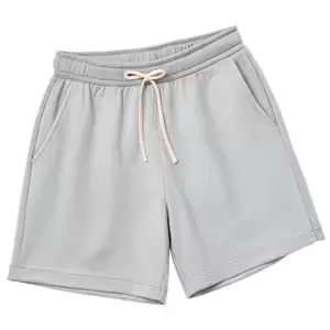 Grey Cotton Short